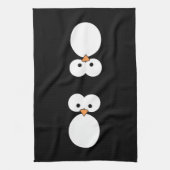 ペンギンの目 キッチンタオル (縦)