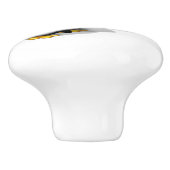 ペンギンの群 セラミックノブ (側面)