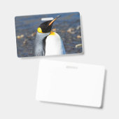 ペンギンの肖像 バッジ (正面＆裏面)