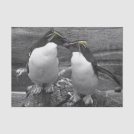 ペンギンの色あい 薄葉紙