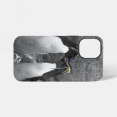 ペンギンの色あい iPhoneケース (裏面横)