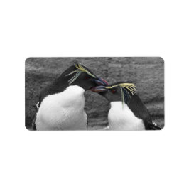 ペンギンの色あふれる瞬間 ラベル