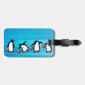 ペンギンの荷札 ラゲッジタグ (裏面横)
