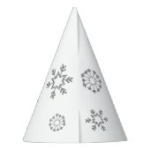 ペンギンの誕生日パーティー – Color Your Ownパーティー帽子 パーティーハット (裏面)