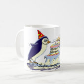 ペンギンの誕生日 コーヒーマグカップ (正面左)