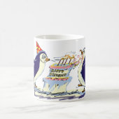 ペンギンの誕生日 コーヒーマグカップ (中央)