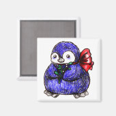 ペンギンの赤ちゃん マグネット (正面/裏面)