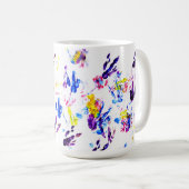 ペンギンの足跡 コーヒーマグカップ (正面右)