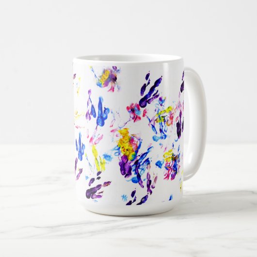 ペンギンの足跡 コーヒーマグカップ (正面右)