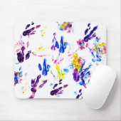 ペンギンの足跡 マウスパッド (マウス)