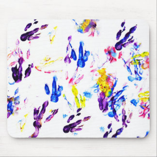 ペンギンの足跡 マウスパッド