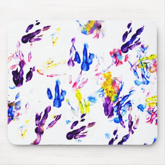 ペンギンの足跡 マウスパッド (正面)