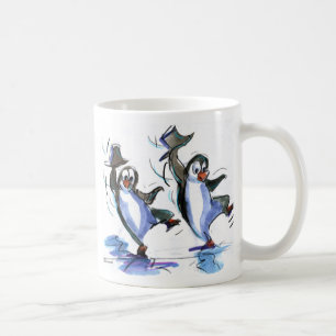 ペンギンの踊ること コーヒーマグカップ