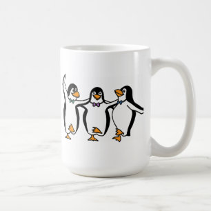 ペンギンの踊ること コーヒーマグカップ