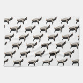 ペンギンの逆上の台所タオル キッチンタオル (横)