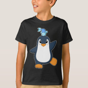 ペンギンの釣り合い Tシャツ
