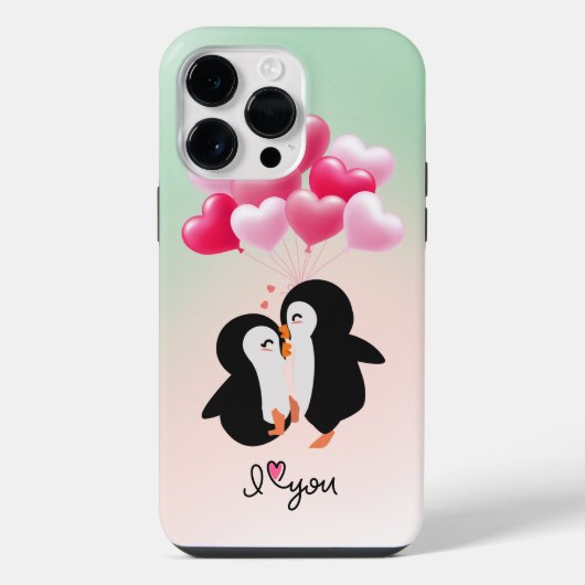 ペンギンの電話ケース iPhoneケース (裏面)