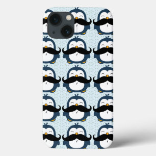 ペンギンの髭の傾向パターン iPhone 13ケース