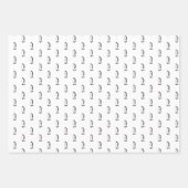 ペンギンの鳥類 ラッピングペーパーシート (正面2)