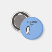 ペンギンの「Cool story間抜け仲間」 マグネット (正面/裏面)