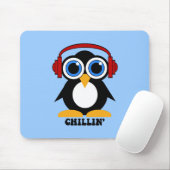 ペンギンのchillin マウスパッド (マウス)