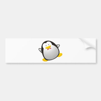 ペンギンのLinuxのイメージのタキシード バンパーステッカー