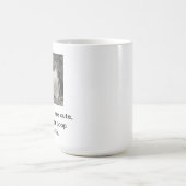 ペンギンはかわいい、しかし彼らのウンチの臭いです コーヒーマグカップ (中央)