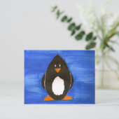 ペンギンはがき ポストカード (スタンド正面)