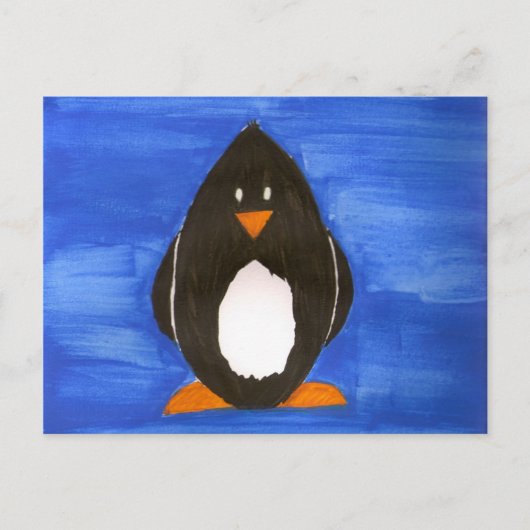 ペンギンはがき ポストカード (正面)