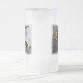 ペンギンはビールのジョッキを曇らしました フロストグラスビールジョッキ (中央)