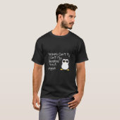 ペンギンはペンギンを飛べない Tシャツ (正面フル)