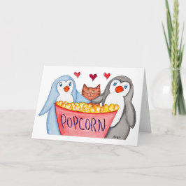 ペンギンはポップコーンが好き カード