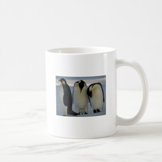 ペンギンは何をしますか。 コーヒーマグカップ (右)