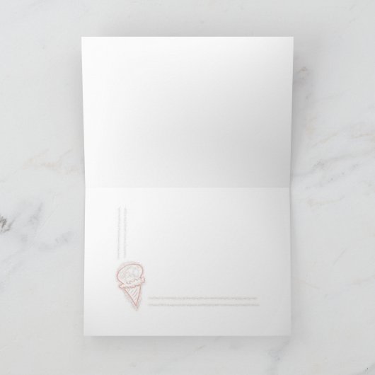 ペンギンは可愛い！ カード (内部)