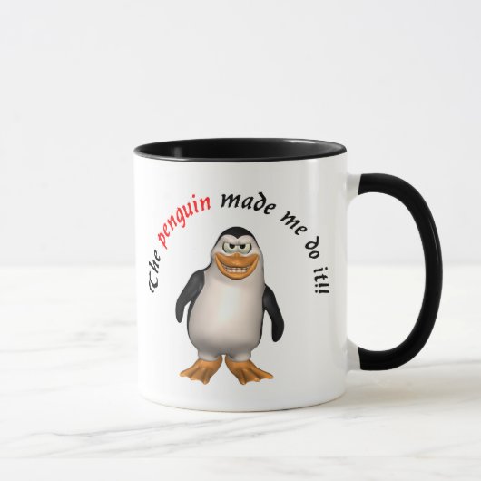 ペンギンは私にそれをさせます! マグ (右)