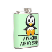 ペンギンは私の頭脳を食べました フラスク (右)