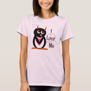 ペンギンはI私を愛します Tシャツ
