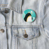 ペンギンへの力-皇帝ピンは記章を付けます 缶バッジ (インサイチュ)