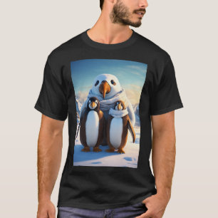 ペンギンよくはしゃぐズ:愛らしいデザインコレクション» Tシャツ