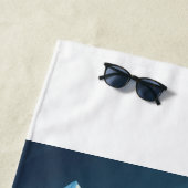 ペンギンをテーマにした ビーチタオル (インサイチュ)