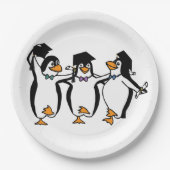 ペンギンを卒業 ペーパープレート (正面)