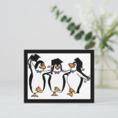 ペンギンを卒業 案内ポストカード (スタンド正面)
