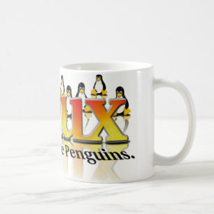 ペンギンを恐れないで下さい コーヒーマグカップ