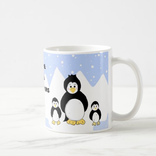 ペンギンを救おう コーヒーマグカップ (右)