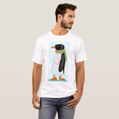 ペンギンを救って下さい Tシャツ (正面フル)