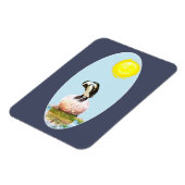 ペンギンを日に照らす マグネット (左側)