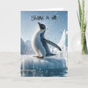 ペンギンを氷に乗せる カード