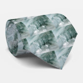 ペンギンを氷に乗せる ネクタイ (ロール)