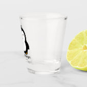 ペンギンを突き刺さない ショットグラス (右)