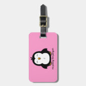 ペンギンを突き刺さない ラゲッジタグ (正面縦)